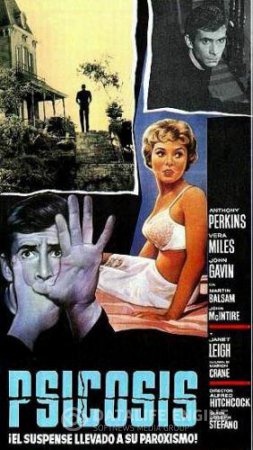 Смотреть фильм Психо / Психоз смотреть бесплатно / DVD / Psycho (1960)